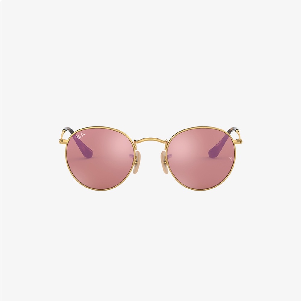 RayBan Round Metal Sunglasses